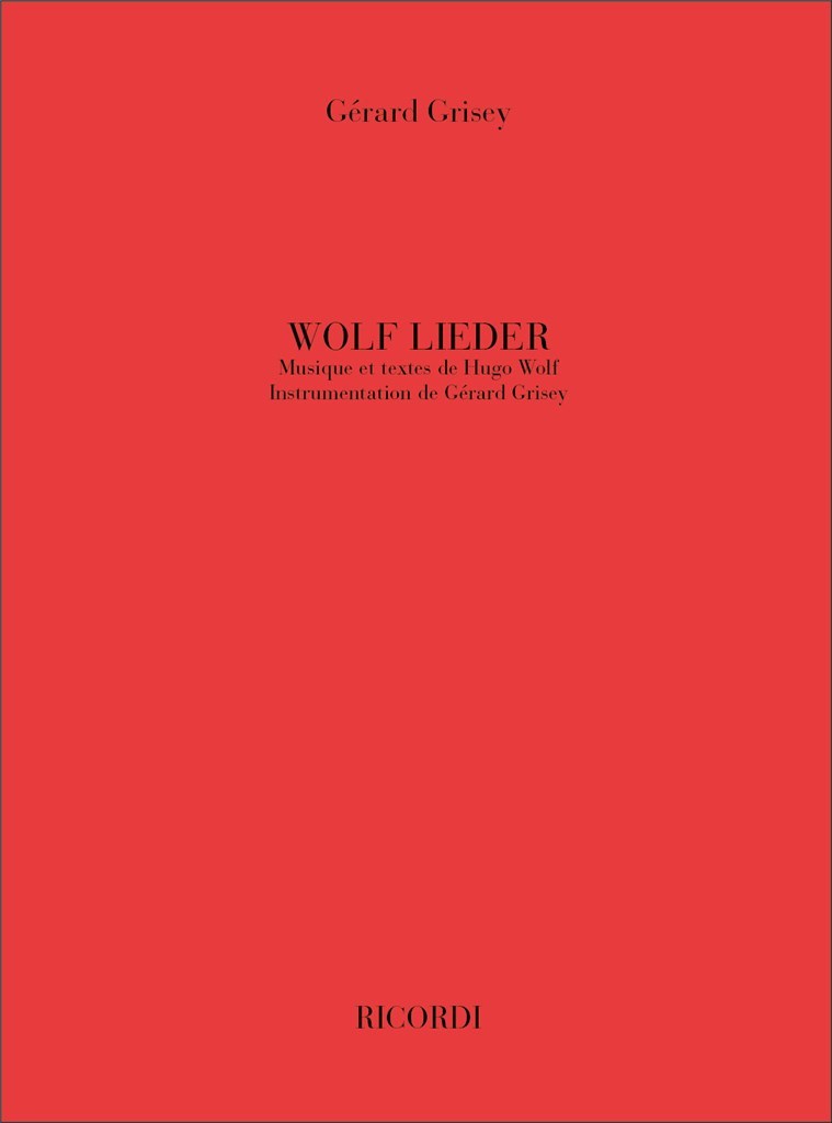 Wolf Lieder